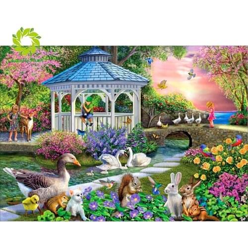 LaoJieYuan Diamond Embroidery Anmial Cross Stitch DIY Diamond Painting home Diamond Mosaic Rhinestones Decoration