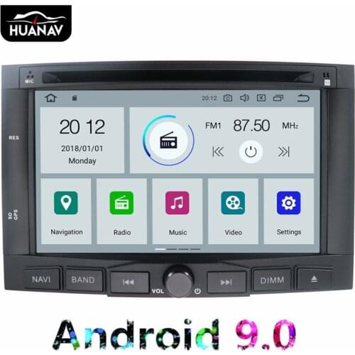 Android 9.0 Car DVD player GPS navigation For PEUGEOT 3008 For Peugeot 5008 2009 2010 2011 Car radio player Stereo multimedia