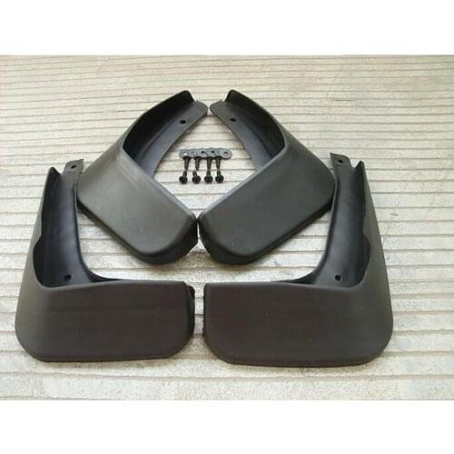 Car stying fit 2011-2013 for POLO 5dr Soft plastic Mud Flaps Splash Guard Fender