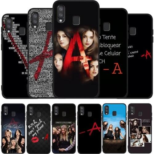 Pretty Little Liars PLL TV Show Black Phone Case For Samsung Galaxy A71 A51 A41 A31 A20E A10 A20 A40 A50 A70 M30S M20 A7 A8 A9