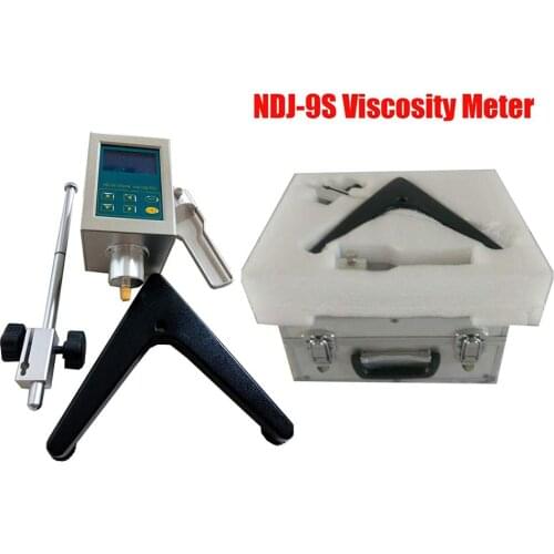 Digital Rotational Viscosimeter Viscosity Meter for Liquid Viscose Capacity Viscosity Measure Fluidimeter Testing Machine NDJ-9S