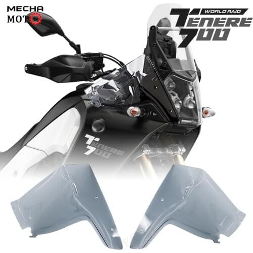 For YAMAHA TENERE 700 T7 T700 Tenere 700 20 Motorcycle Sports Touring side Windshield WindScreen Visor Viser Deflector Lengthen