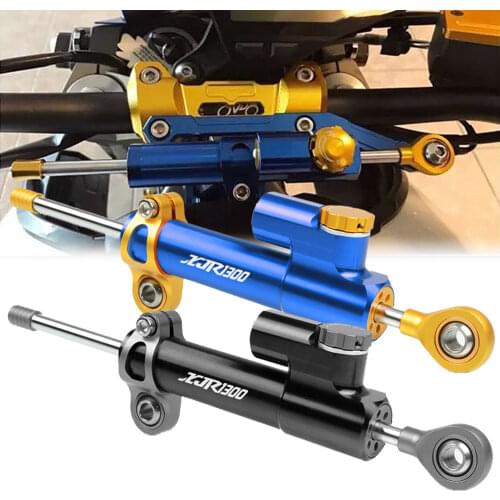 FOR YAMAHA XJR1300 XJR 1300 1995 1996 1997 1998 1999-2003 CNC Adjustable Motorcycles Steering Stabilize Damper Bracket Mount Kit