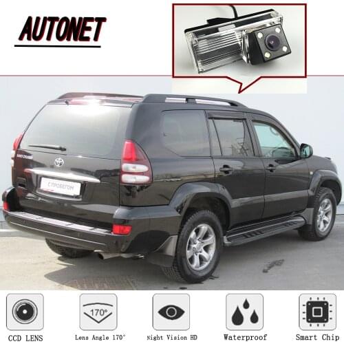 AUTONET for Toyota Land Cruiser LC 100 120 200 Prado Wireless Car Rear View Camera Auto Backup Reverse Parking Rearview Camera