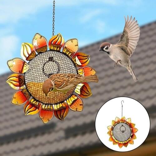 Bird Feeder Squirrel Guard Metal Shaped Hanging 28cm