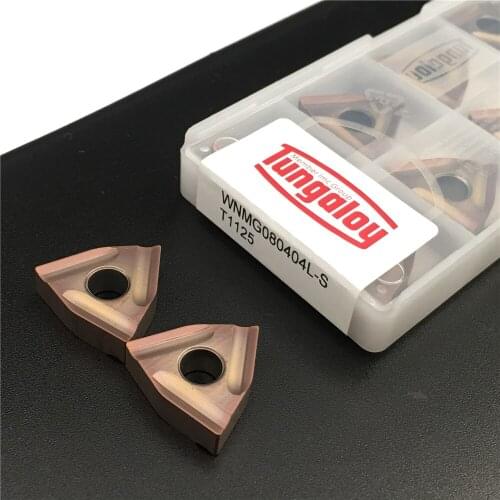 WNMG080404 L S T1125 Carbide Inserts High Quality Turning Knife Blade WNMG 080404 CNC Lathe Metal Plate Cutting Tool