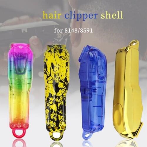 Barbershop Electric Clippers Modified Shell Set Trimmer DIY Cover For Wahl 8148/8591 Hair Clipper