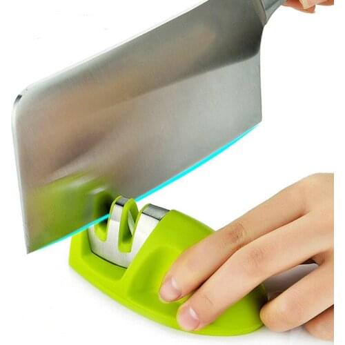 New Professional Kitchen Knife Sharpener Diamond Two Stage Kinife Sharpening tool T4