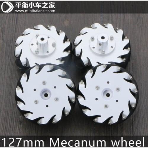 Omni wheels A set of 4 Mecanum wheels 127mm