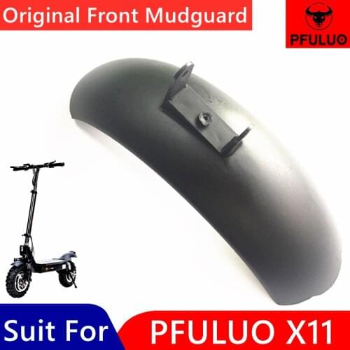 Original Front Mudguard For PFULUO X-11 KickScooter Smart Electric Scooter Foldable SkateBoard Hoverboard Front Fender Parts