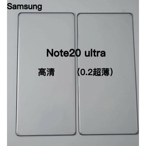 Full Glue Cover Tempered Glass for Samsung Galaxy Note20 Note20ultra Screen Protector Full Adhesive Glass For Note20