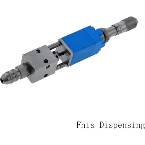 UV Glue Dispensing Ink Alcohol with Micromete FHIS-2121Q Thimble Type Precision Dispensing Valve