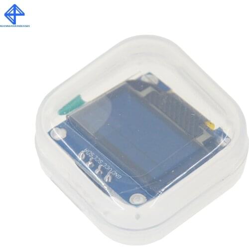 1Pcs Yellow blue double color 128X64 OLED LCD LED Display Module For Arduino 0.96" I2C IIC SPI Serial new original