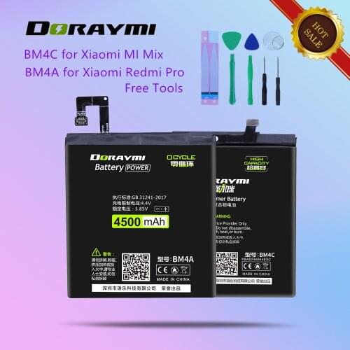 Doraymi Xiaomi Mi Mix Phone Batteries