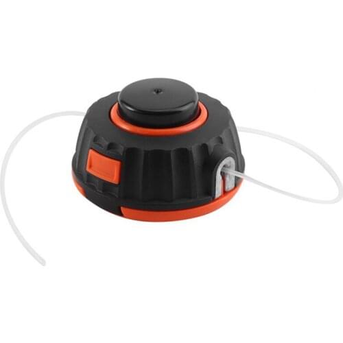 Garden Trimmer Head Line Bump Cutting Head Replacement with 2 Lines Brush Cutter Head Lawn Mower Accessories