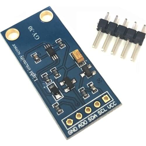 GY-30 The digital optical intensity illumination sensor BH1750FVI of module