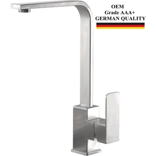 Kitchen Faucet SUS304 360 Rotate Sink Basin Mixer Tap Single Handle Hot and Cold Water Mixer Torneira OEM Grade AAA+ Quality