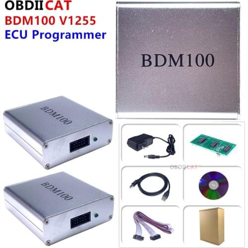 Best Quality BDM100 V1255 Programmer ECU Chip Tuning BDM 100 Code Reader Remapping LED BDM Frame LED 4pcs Probe Pens BDM Probe