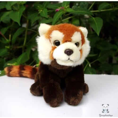 Plush Animals Raccoon Doll Toy Simulation Red Panda Toys For Children Gifts Dolls
