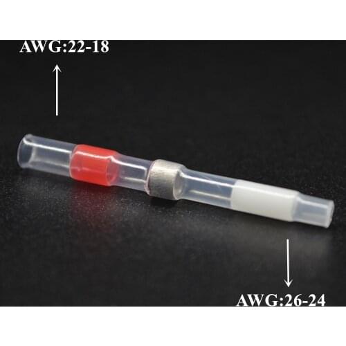 Step Down Wire Connector Terminal Shrink Solder Sleeve Heat Shrink Wire Connectors Waterproof Tinned Solder Seal Terminals Kit