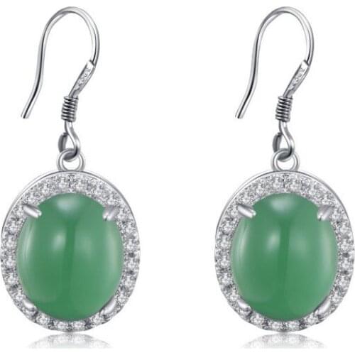 New Semi-precious Stone Earrings For Women Cute Arcylic Geometric Dangle Drop Earings Brincos Earring Wedding Kolczyki Jewelry