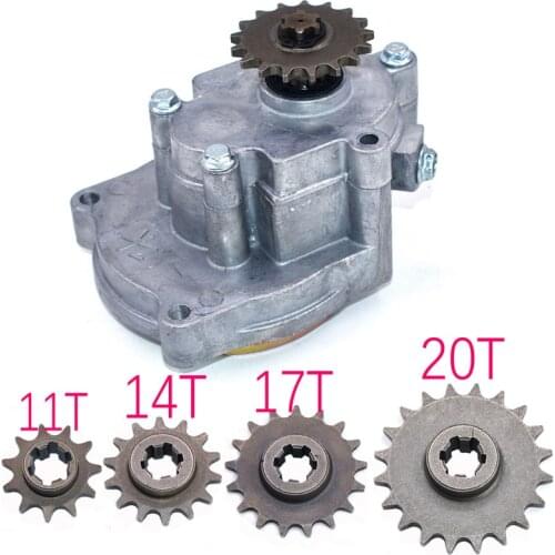 T8F 11 14 17 20 Tooth Clutch Drum Gear Box Sprocket 33cc 43cc 49cc Ty Rod II Go Kart Mini Moto Dirt Bike Scooter Xtreme