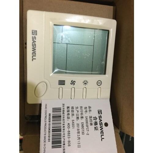 Zangwill central air conditioner thermostat sas803fct-2 coil ventilation fan switch