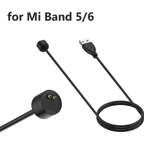 Charging Cable For Xiaomi Bracelet 6 Mi Band 5 USB Date Cable Charger 50CM Fast Charging Cable for Mi5 Mi6 Miband 6 Magnetic