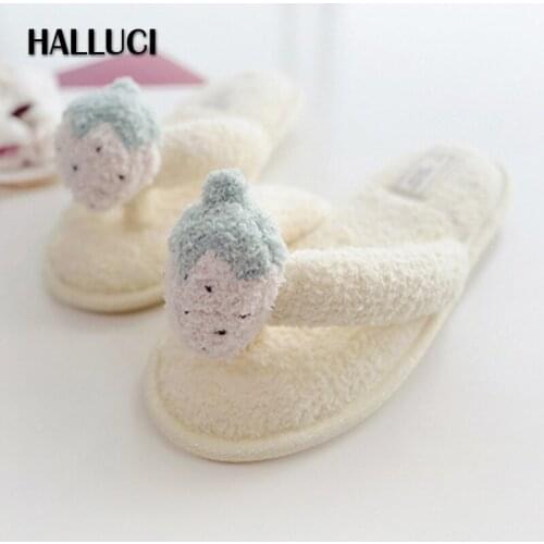 Sweet strawberry Fruit home flip flops slippers women cute indoor sandals shoes Candy color Slippers Bedroom non-slip shoes