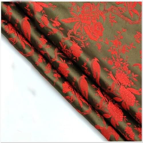 100x75cm classical yard dyed braocade fabric jacquard tapestry satin fabric for patchwork, wedding dress, sewing DIY