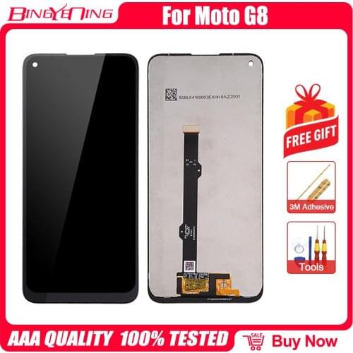 6.4 "For Motorola Moto G8 XT2045-1 XT2045-2 Touch Screen Digitizer Assembly replacement parts