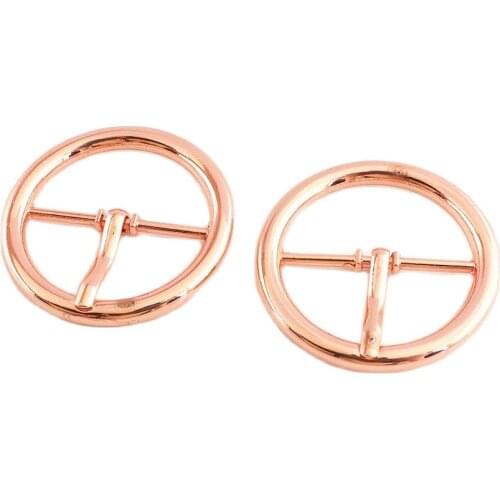 6PCS Metal Belt Buckle 1.25 inch (31mm) Single Pins Hardware Webbing Strap Harness Leathercraft Belt Bag DIY Parts Accessories