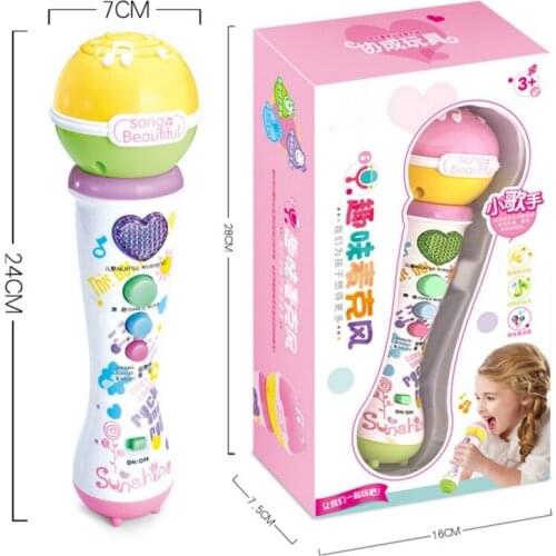 Echo For Kids Wireless Karaoke Mics For Children With Echo Effect Durable And Lightweight Music Toys