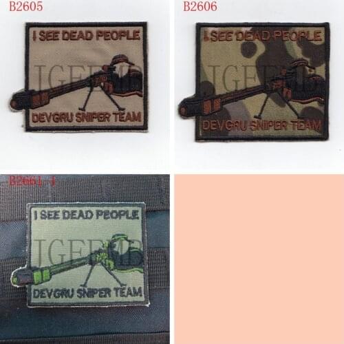 Devgru sniper team Embroidery patch Badges