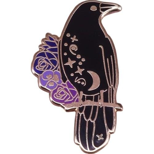 Six Of Crows Enamel Pin Crooked Kingdom Brooch Grisha Trilogy Badge Leigh Bardugos Y.A. Novels Jewelry
