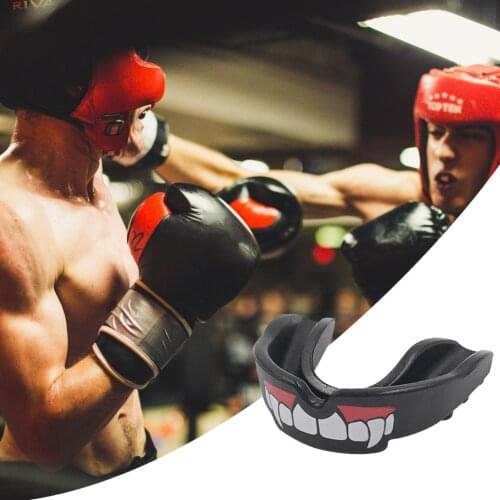 Adult EVA Mouthguard Taekwondo Muay Thai MMA Teeth Protector Basketball Boxing Mouth Sports Safety Mouth Guard Teeth Protect