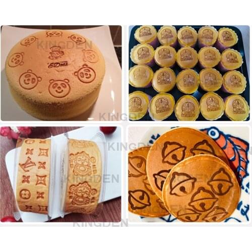 Cake Bread Branding Stamp For DIY Wood Leather Logo Embossed Hot Stamping Customized Fire Burning Copper Stamp Mold Fire Baking