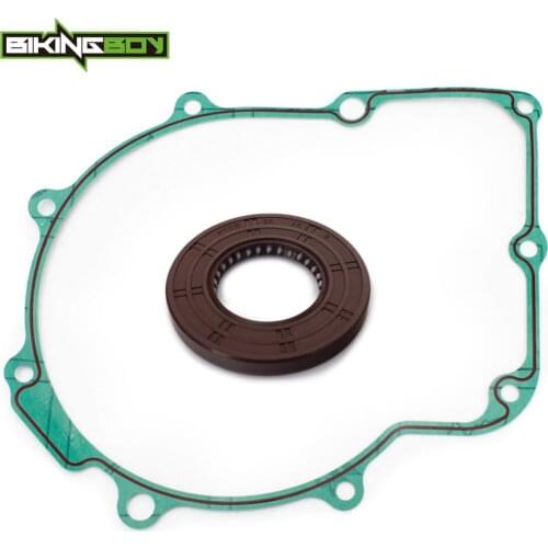 BIKINGBOY Wet Cluch Gasket Oil Seal YFM 660 Grizzly YXR660 Rhino 04-07 HiSUN Massimo Menards Supermach Qlink ATV UTV MSU 500 700