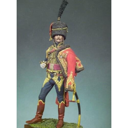 New Unassembled 1/18 90mm ancient warrior stand (WITH BASE ) Resin Figure Unpainted Model Kit