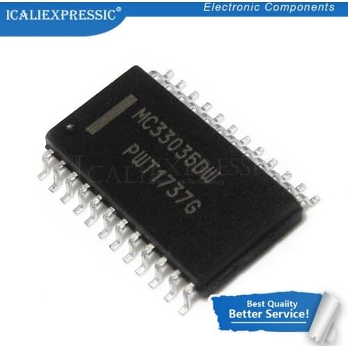 5PCS MC33035DW SOP24 MC33035 MC33035D SOP SMD 33035DW SOP-24 new and original IC