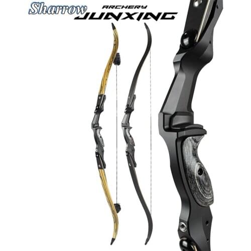 61'' Recurve Bow Hunting Bow HOYT BUFFALO JUNXING Lighthouse American Imported Gordon ILF Limbs Bowstring Archery Competition