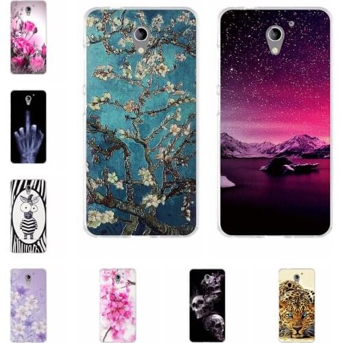 Silicone Cover For ZTE Blade A510 TPU 3D Pattern Case Coque For ZTE Blade A510 BA510 Phone Case For ZTE Blade a510 Bumper Cover