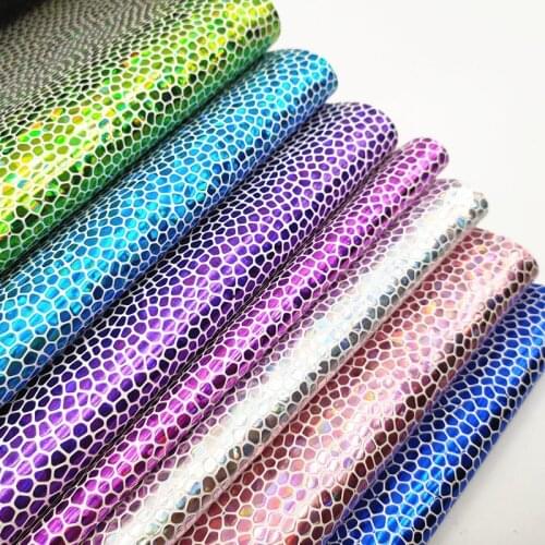 19x30cm sheet stone pattern PVC leather For bag and shoes