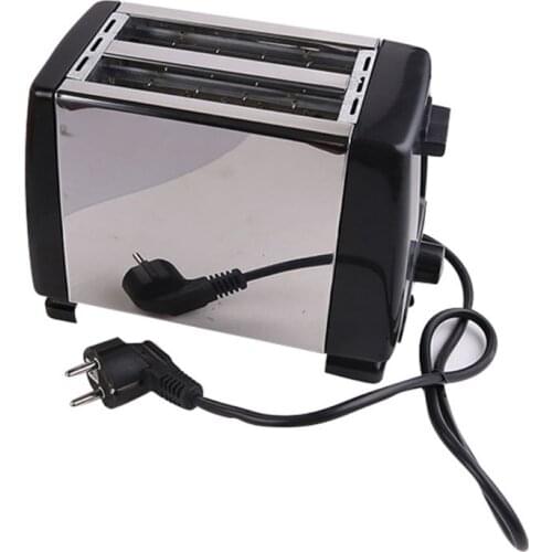 2 Slice Toasters Stainless Steel Wide Slot Toasters with Removable Crumb Tray M2EE