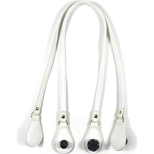 2020 red and white bag handles for obag long size 90cm