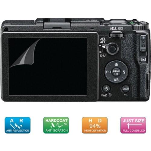 6pcs, 3pack) LCD Guard Film Screen Display Protector for Ricoh GR II III / GR2 GRIII / GR Digital Camera
