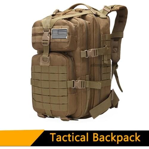 Army Outdoor Large Capacity Backpack Hunting Military Multi Functional Tactical Rucksack Camouflage Mountaineering Travel Bags