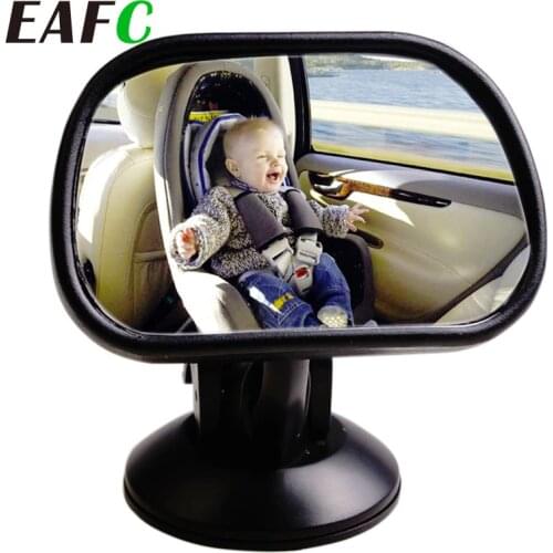Car Rotation Adjustable Car Interior Rearview Mirror Suction Cup Baby Mirrors Car Back Seat Baby View Mirror Interior Parts