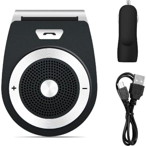 Wireless Bluetooth Car Kit Speaker Speakerphone Hands-free Car Kit Support Bluetooth 4.1 Car Bluetooth Kit Hands Free Calls