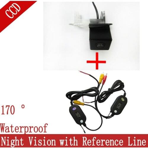 Wireless car camera Rear View Reverse color parking CCD HD Camera For Mercedes-Benz B200 Aclsa B-Class waterproof 170Degree